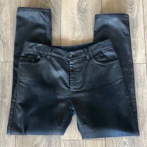 🌟YSL🌟 black coded denim